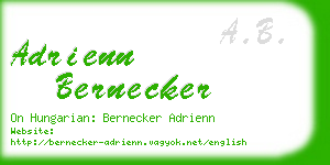 adrienn bernecker business card